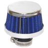 View Item 12mm Blue Motorcycle Crankcase / Mini Moto / Pit Bike Air Breather Filter